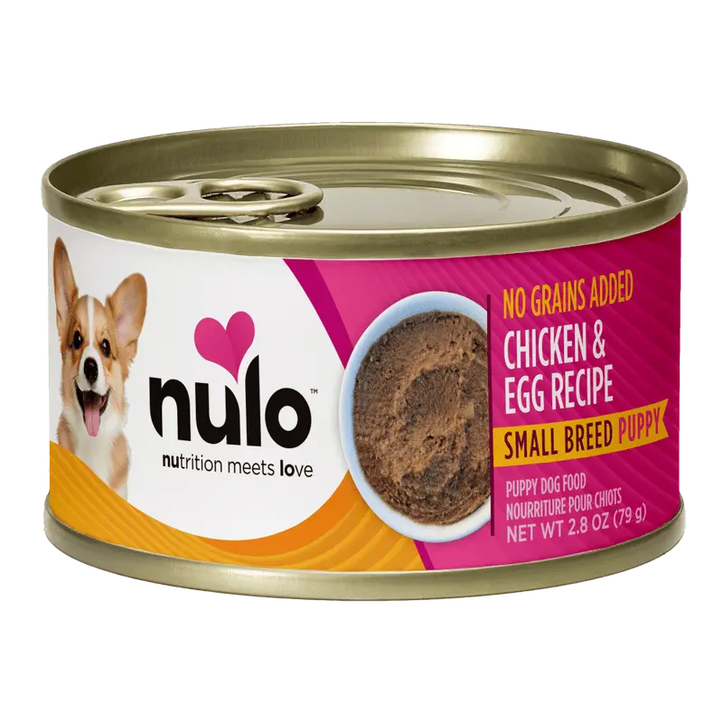 Nulo Small Breed Pate For Puppy & Adult Chicken & Egg Recipe Wet Dog Food 1