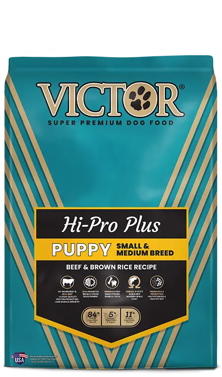 Victor Hi-Pro Plus Small & Medium Breed Puppy Dog Food 1