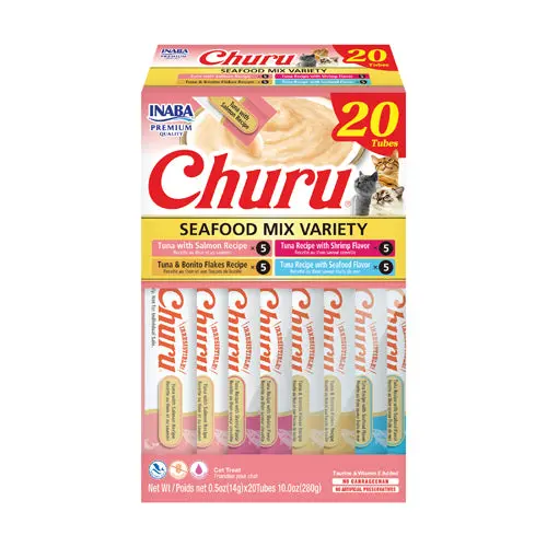 Inaba Churu 20 Ct Seafood Variety Box 1
