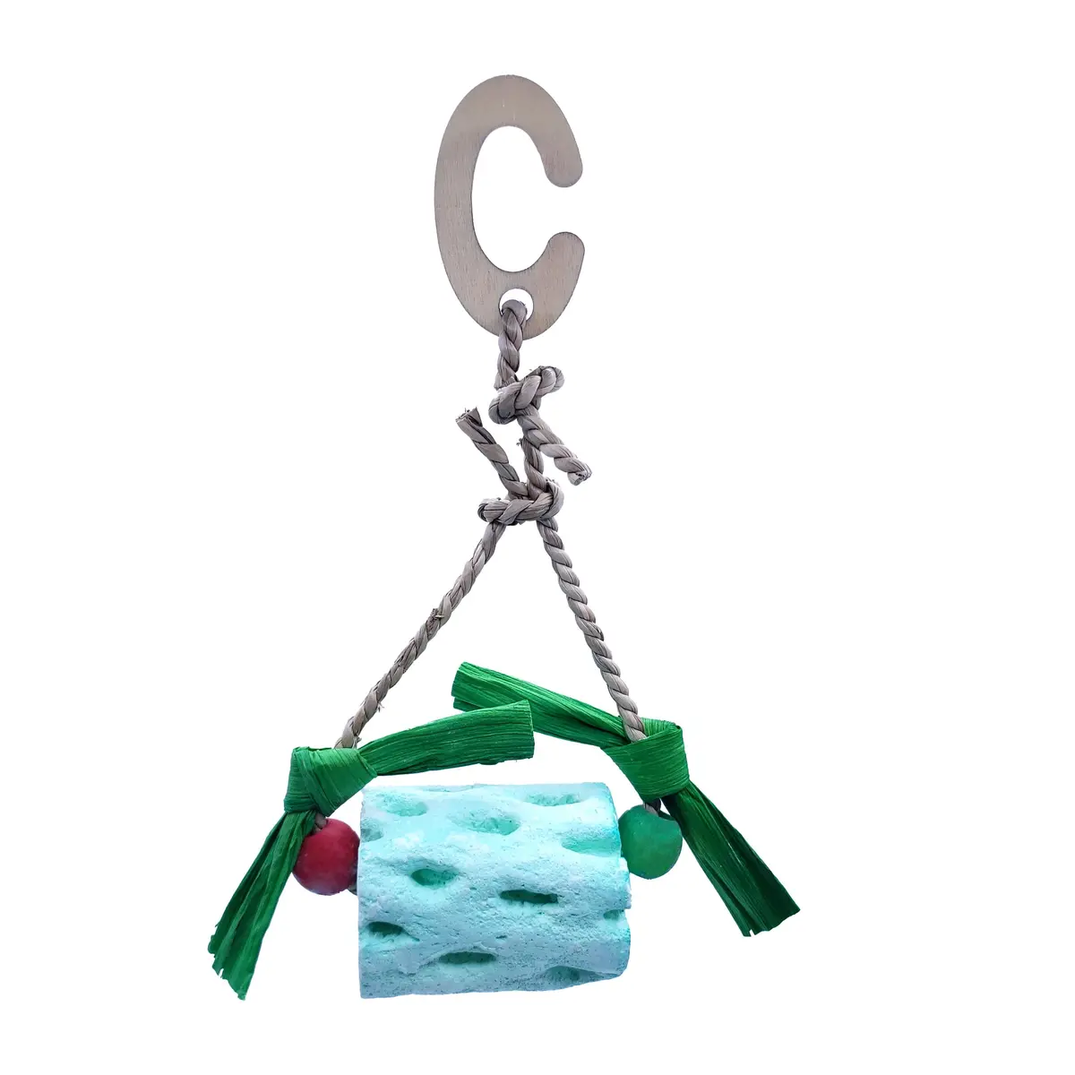 A&E Cage Calcium Roller Hanging Small Animal Chew Toy 1