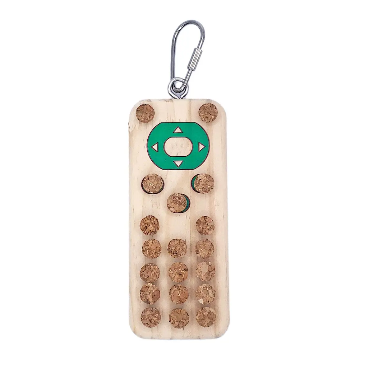 A&E Cage Wood And Cork Remote Bird Toy 1