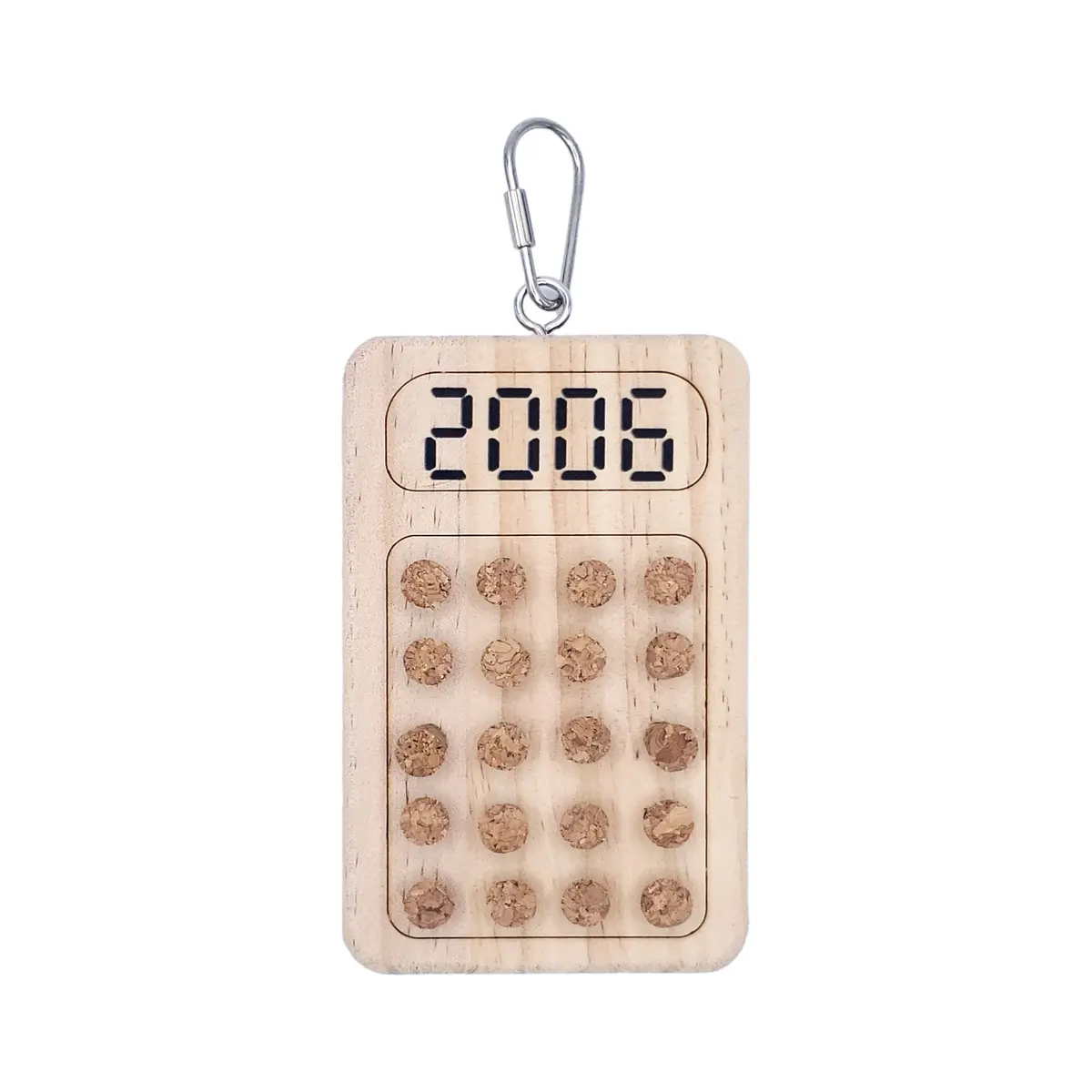 A&E Cage Wood And Cork Calculator Bird Toy 1
