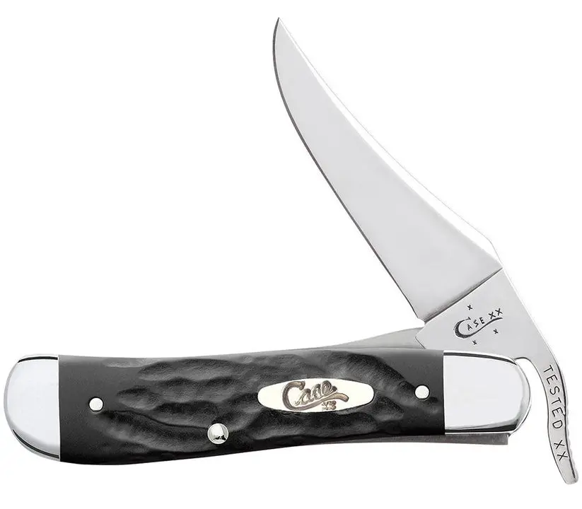 Case Knives Jigged Rough Black® Synthetic Russlock® 1