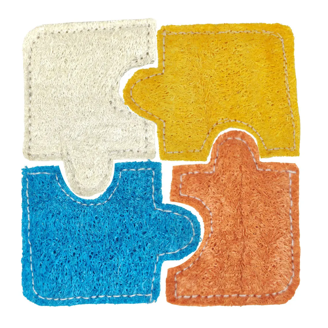 A&E Bird Cage Piece Out Puzzle Loofah Chew 1