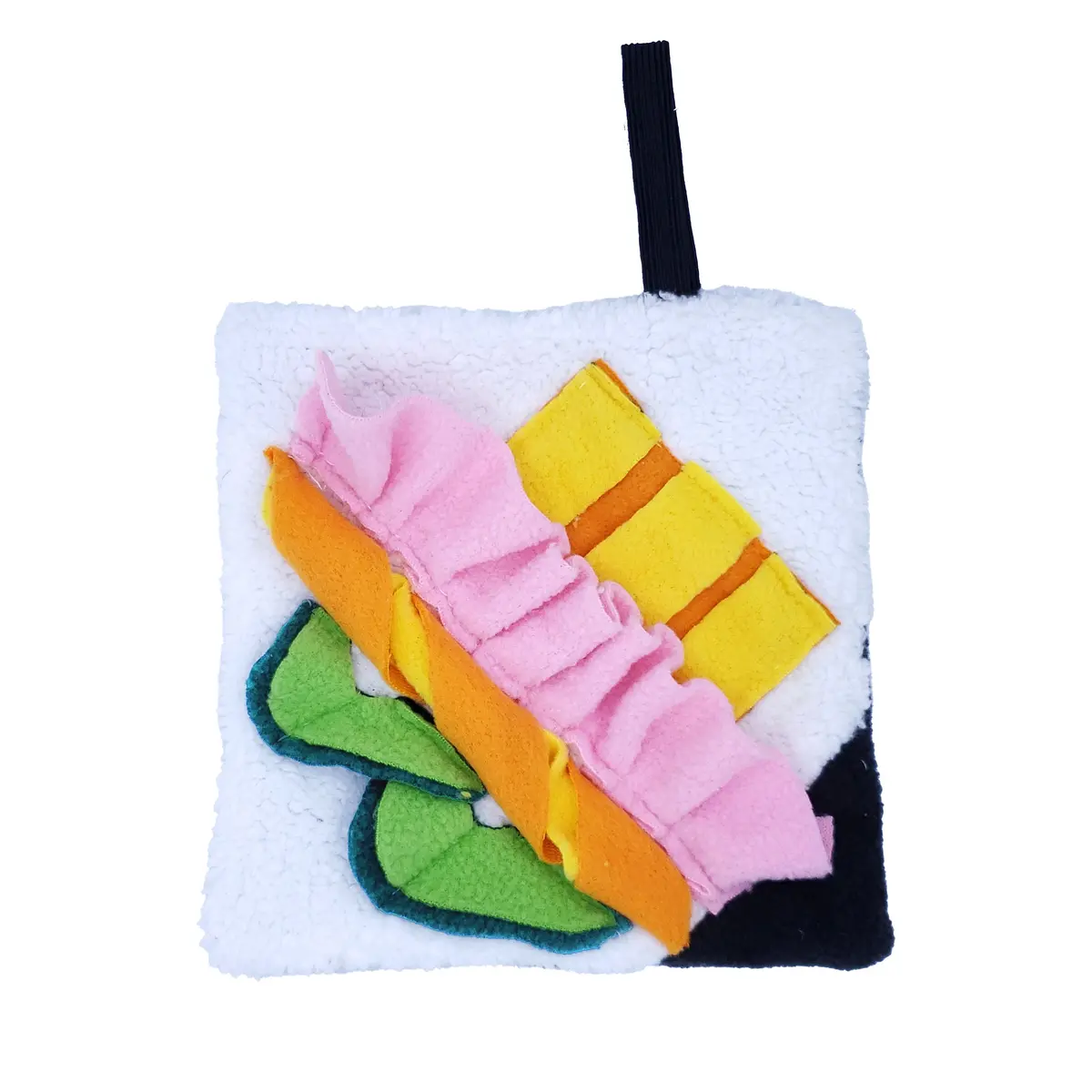 A&E Bird Cage Sushi Rollup Snuffle Mat Small Animal Toy 1