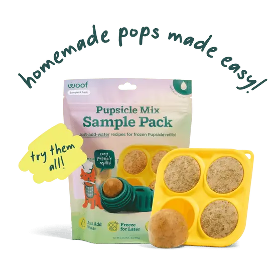 Woof Pupsicle Mix Sample Pack 1