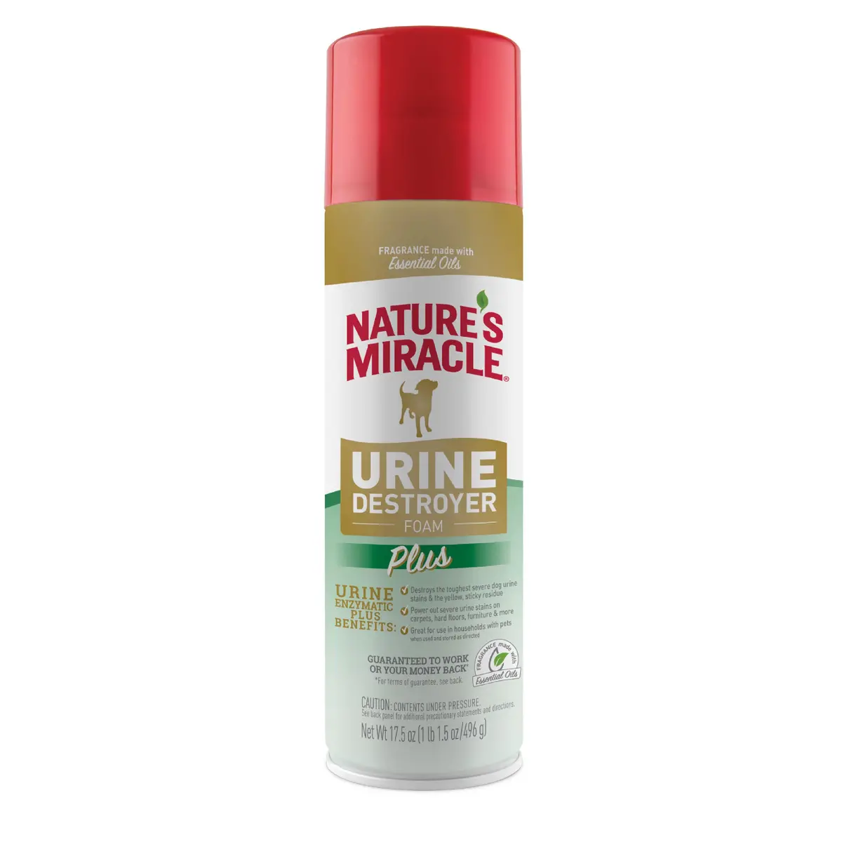 Nature's Miracle Urine Destroyer Plus Foaming Aerosol Spray For Dogs 1