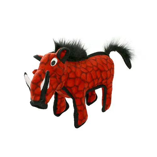 Tuffy® Warthog Red Dog Toy 1