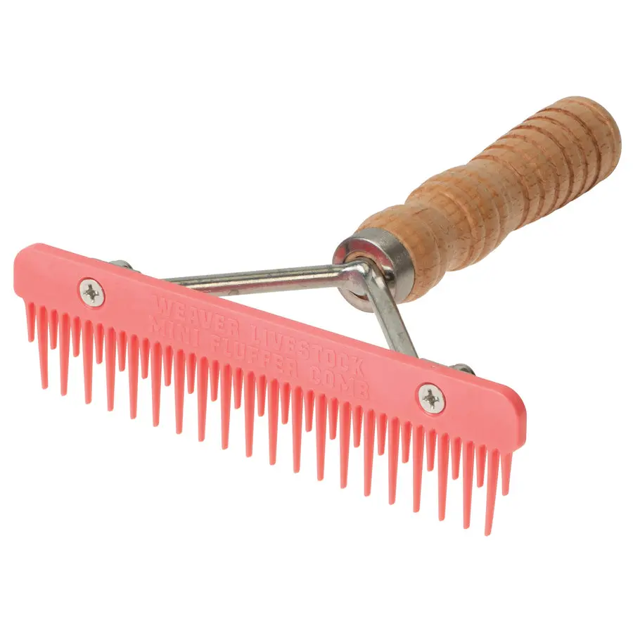 Weaver Leather Plastic Mini Fluffer Comb 1