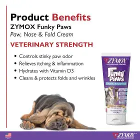 Zymox Funky Paws - 3.2 Oz. Tube 2