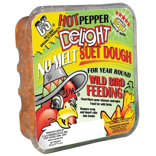 C&S Hot Pepper Delight No Melt Suet Dough 1