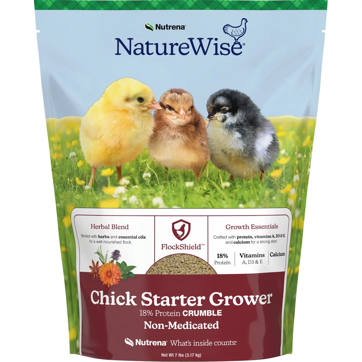 Nutrena® Naturewise® Chick Starter Grower 18% Protein Crumble Feed 1