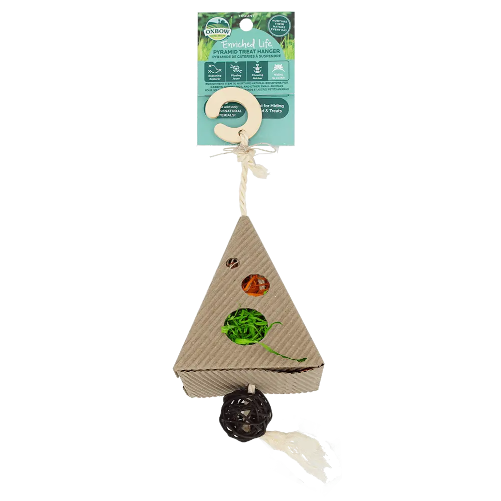 Oxbow Enriched Life – Pyramid Treat Hanger 1