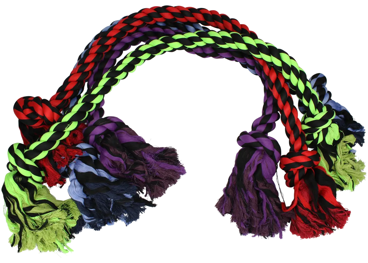 Multipetnuts For Knots™ 2-Knot Jumbo Rope Dog Toys 1