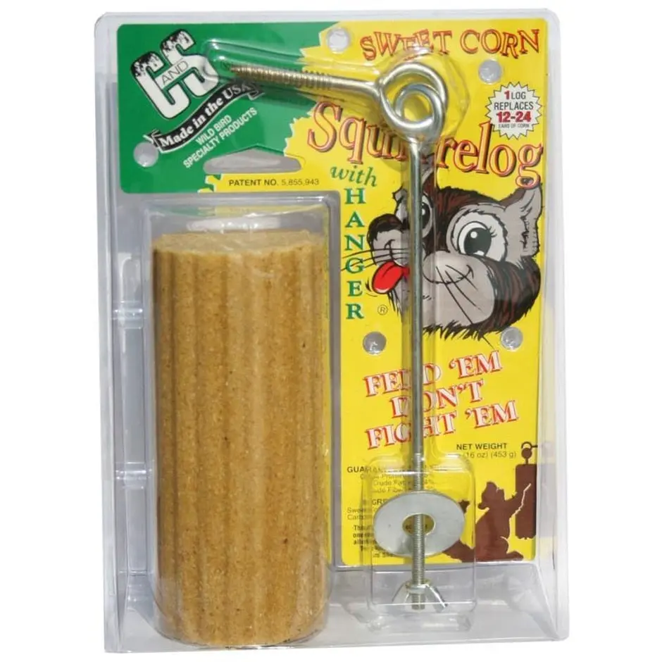 C&S Sweet Corn Squirrelog® With Hanger 1
