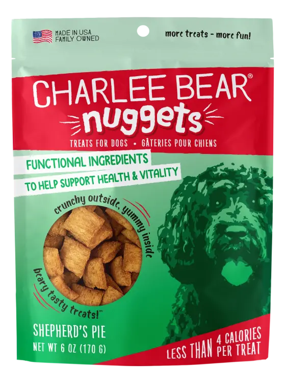 Charlee Bear Nuggets Health & Vitality Shepherds Pie Treats For Dogs 1