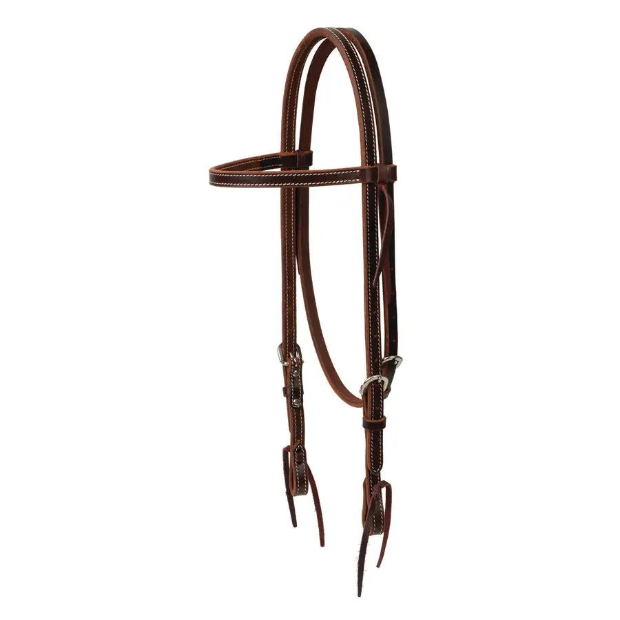 Weaver Equine Buffalo Leather Headstall 1