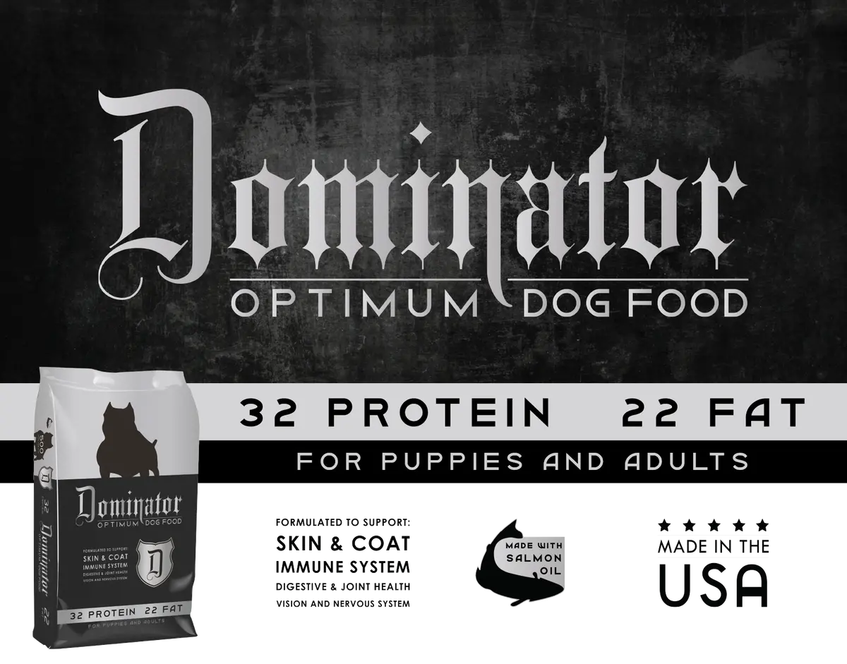 Specialty Feeds Dominator Optimum Dog Food 32-22 For Puppies & Adults 1