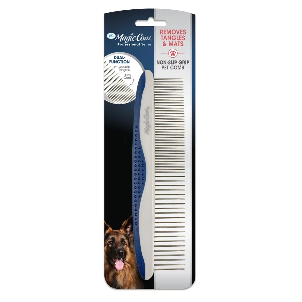 Four Paws Magic Coat Professional Series Non-Slip Grip Pet Comb 1