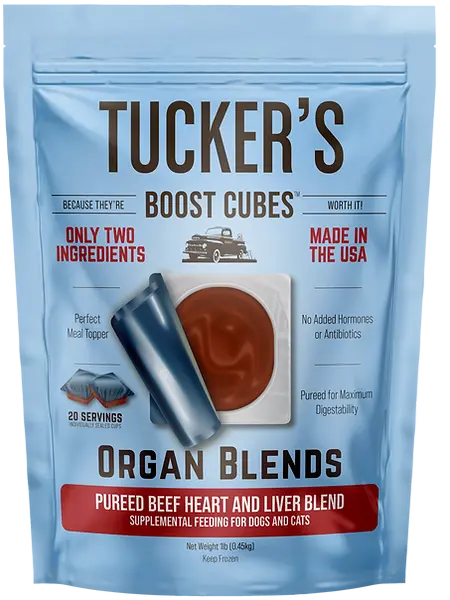 Tucker's Pureed Beef Heart And Liver Blend 1