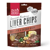 The Honest Kitchen Gourmet Beef Liver & Cheddar Chips Dog Treats 1