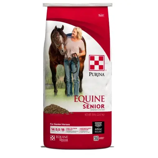 Purina® Equine Senior® Horse Feed 1