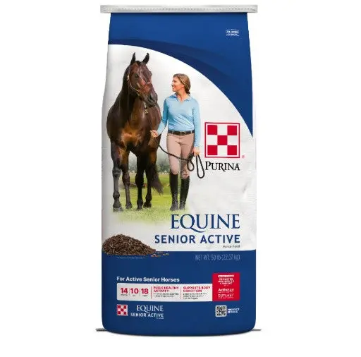 Purina® Equine Senior® Active Horse Feed 1