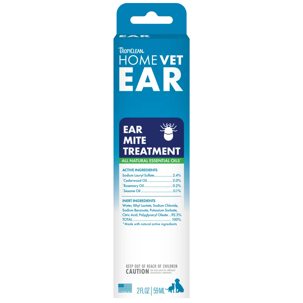Tropiclean Homevet Ear Mite Treatment 1