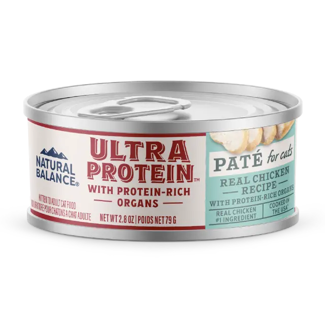 Natural Balance Ultra Protein Real Chicken With Protein-Rich Organs Recipe Cat Pate 1