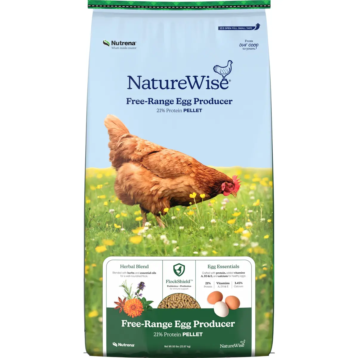 Naturewise® Free-Range Egg Producer 21% Protein Pellet 1