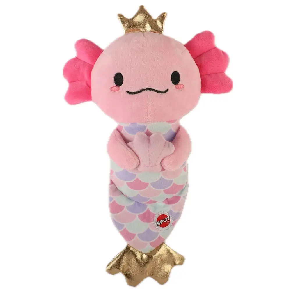 Ethical Pet Spot Axolotl Mermaid 10″ Dog Toy 1
