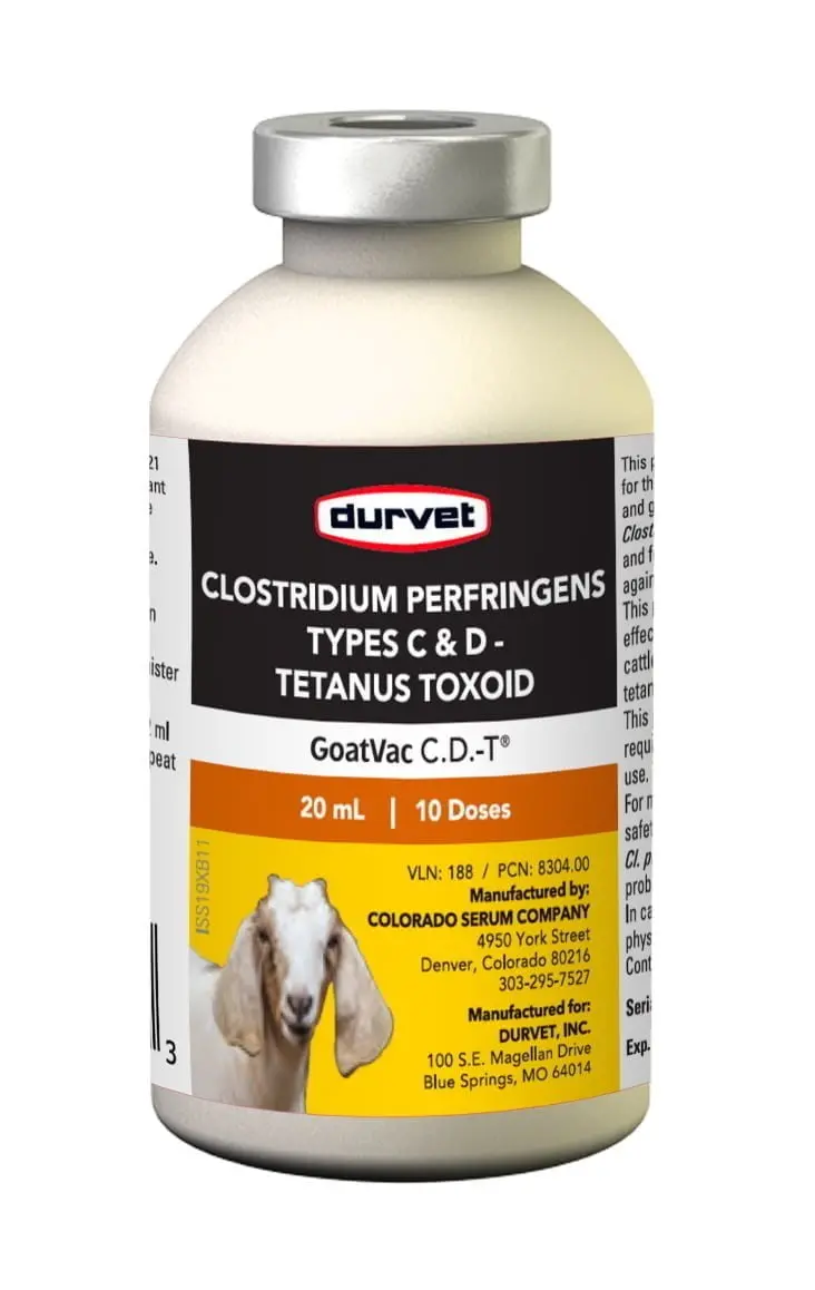 Durvet Goatvac C.D.-T Goat Vaccine 1