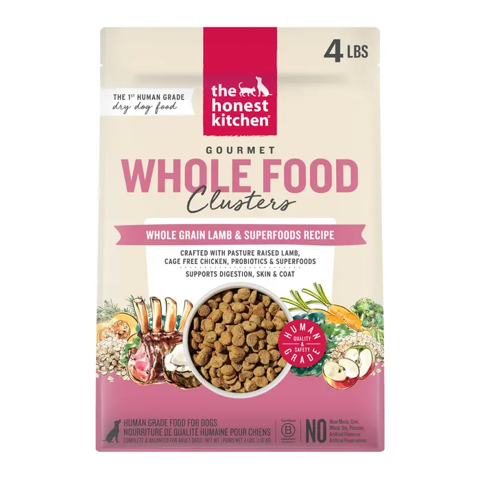 The Honest Kitchen Whole Grain Lamb Clusters Dry Dog Food 1