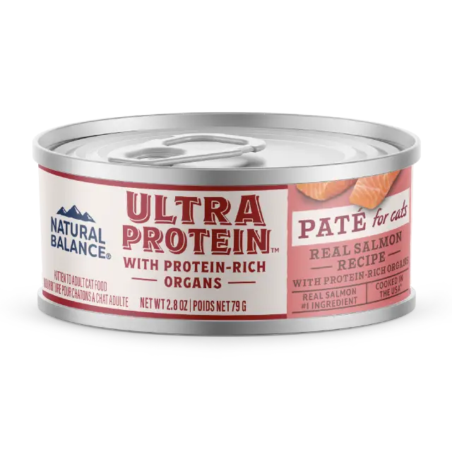 Natural Balance Real Salmon With Protein-Rich Organs Pate Recipe Wet Cat Food 1