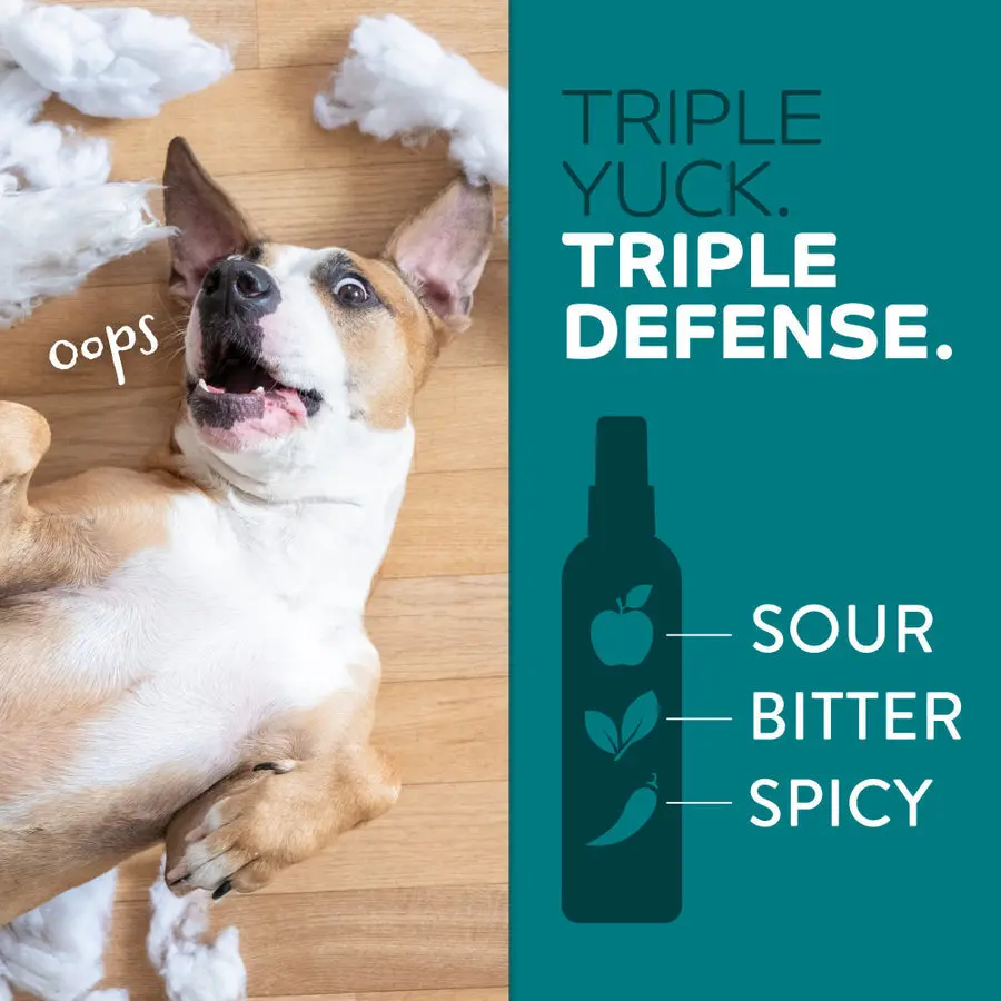 Tropiclean Chew Stop Dog Behavior Aid Home Spray 3-In-1 2