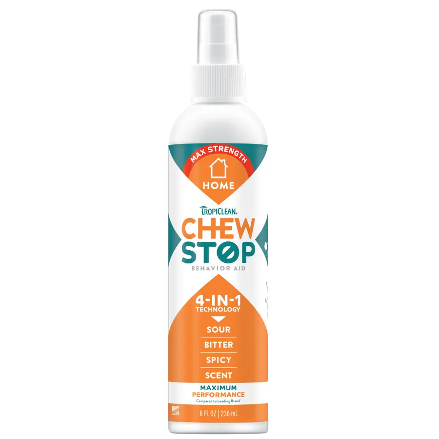 Tropiclean Chew Stop Dog Behavior Aid Home Spray 4-In-1 1