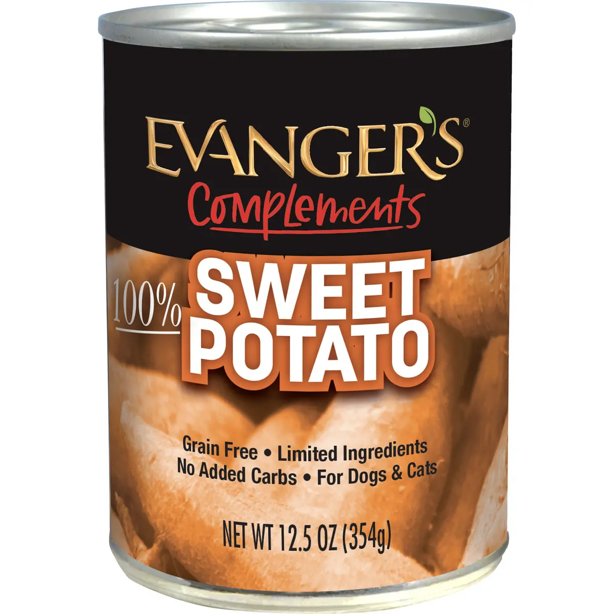 Evanger's Complements Grain Free Sweet Potato For Dogs & Cats 12.5 Oz 1