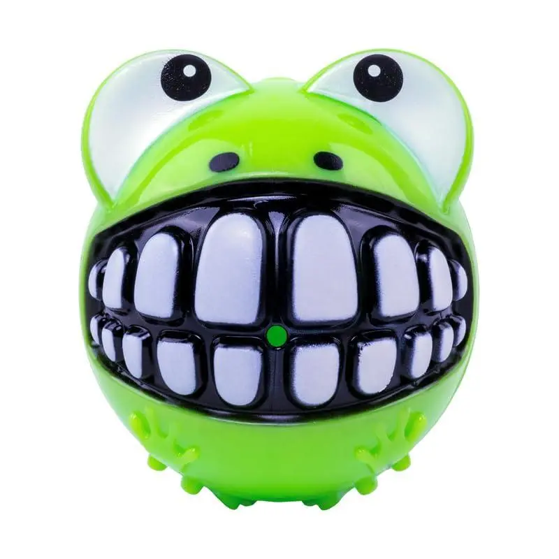 Kong Grinz Frog Dog Toy 1