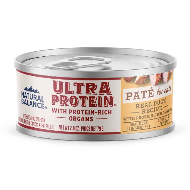 Natural Balance Real Duck With Protein-Rich Organs Pate Recipe Wet Cat Food 1