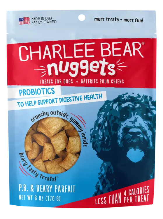 Charlee Bear Nuggets Peanut Butter And Beary Parfait Dog Treats 1