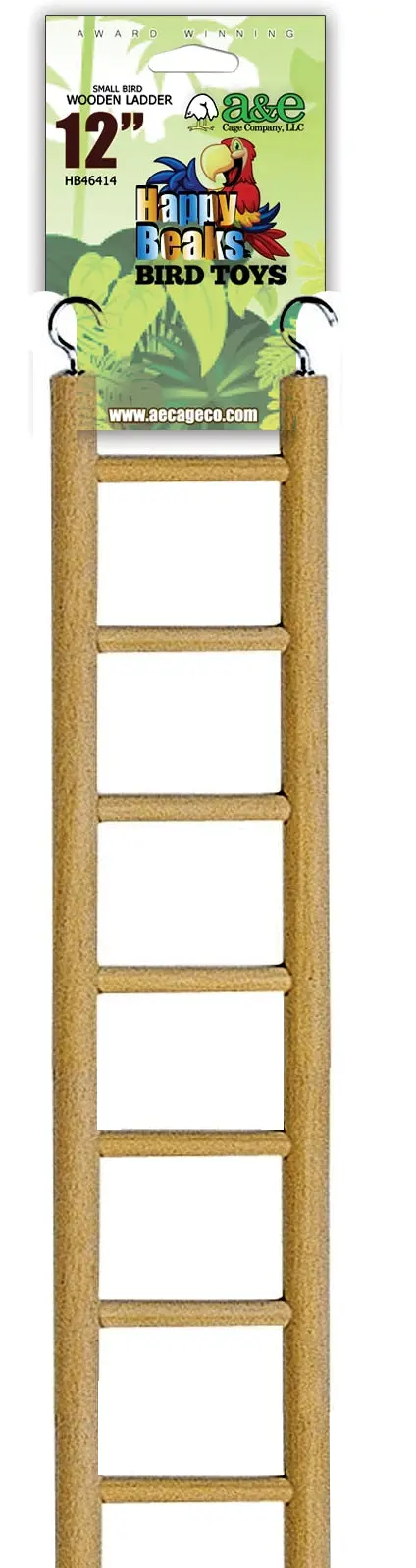 A&E Happy Beaks 12" Ladder Bird Toy 1