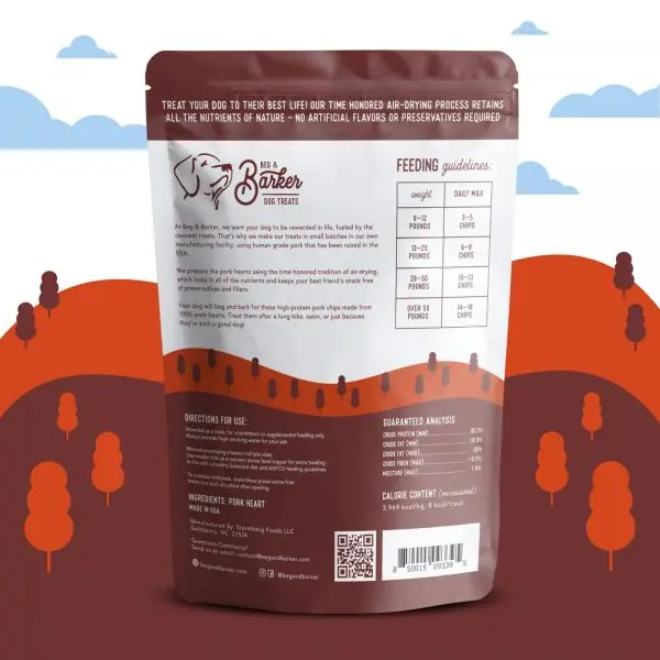 Beg & Barker Whole Pork Chips Dog Treats 2
