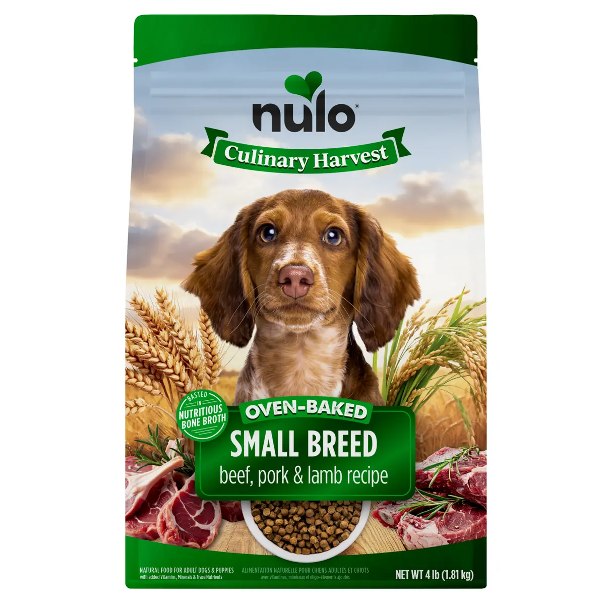 Nulo Culinary Harvest Baked Beef, Pork & Lamb Recipe For Small Breeds 1