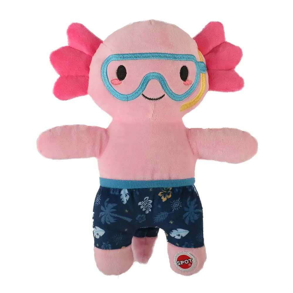 Spot Axolotl In Swimwear Dog Toy 1