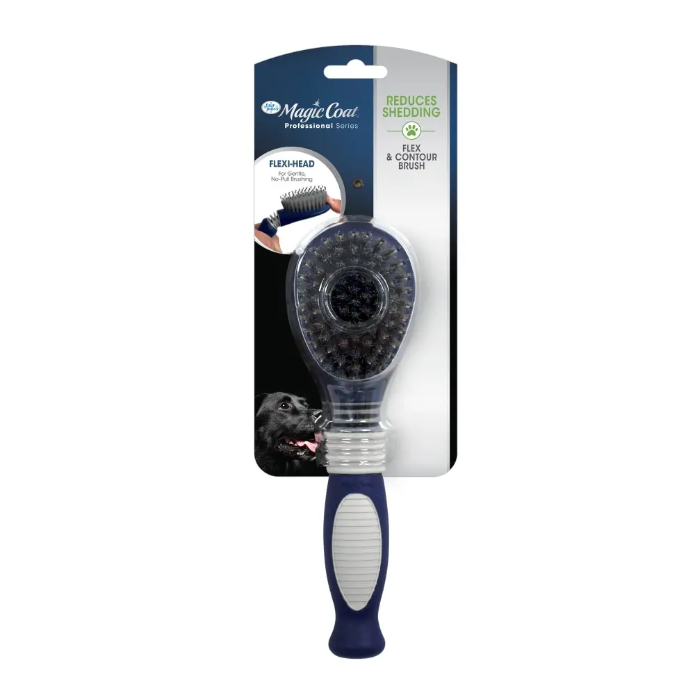 Four Paws Magic Coat Professional Series Flex & Contour Pin And Bristle Brush For Dogs 1