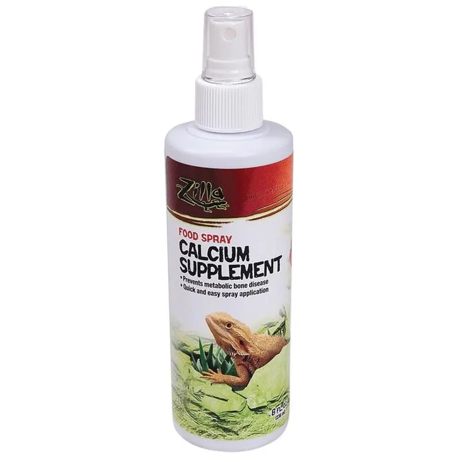 Zilla Calcium Supplement Food Spray 1