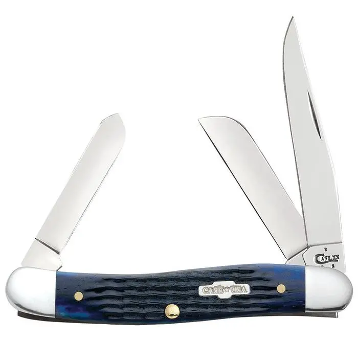 Case Blue Bone Rogers Corn Cob Jig Medium Stockman 1