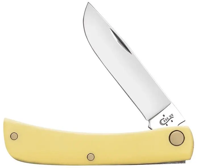 Case Yellow Synthetic Chrome Vanadium Sod Buster Jr® 1