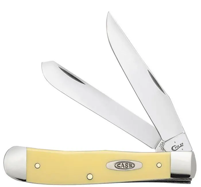 Case Yellow Synthetic Chrome Vanadium Trapper 1