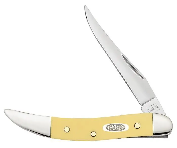 Case Yellow Synthetic Smooth Small Texas Toothpick 1